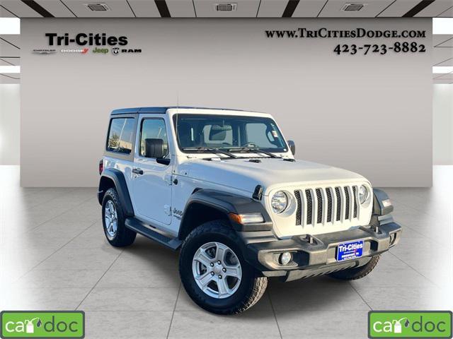 used 2018 Jeep Wrangler car, priced at $25,379