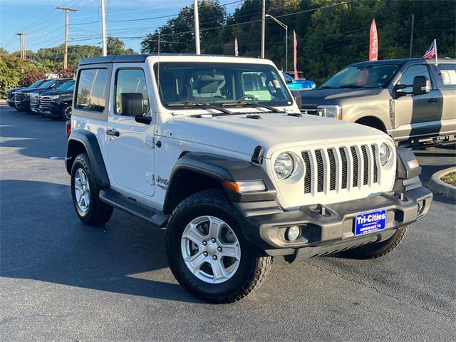 used 2018 Jeep Wrangler car, priced at $25,379