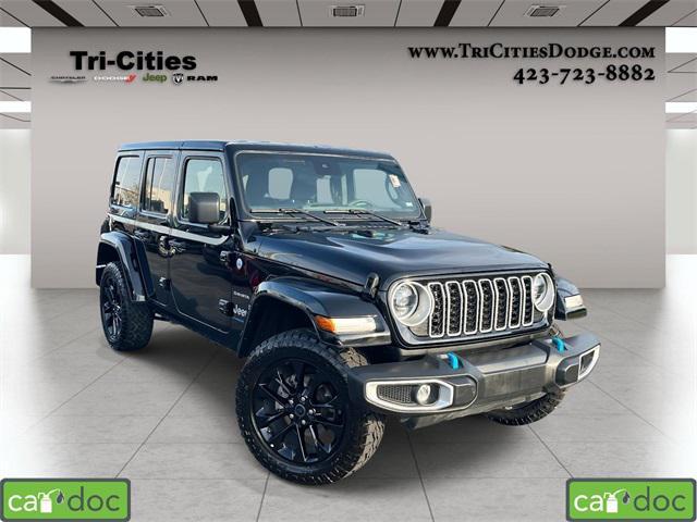 used 2024 Jeep Wrangler 4xe car, priced at $33,759