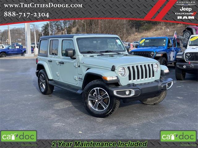 used 2023 Jeep Wrangler car, priced at $33,859