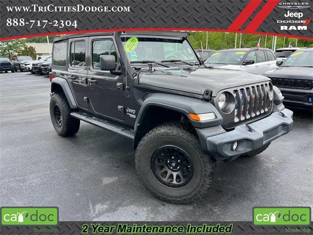 used 2020 Jeep Wrangler Unlimited car, priced at $34,950