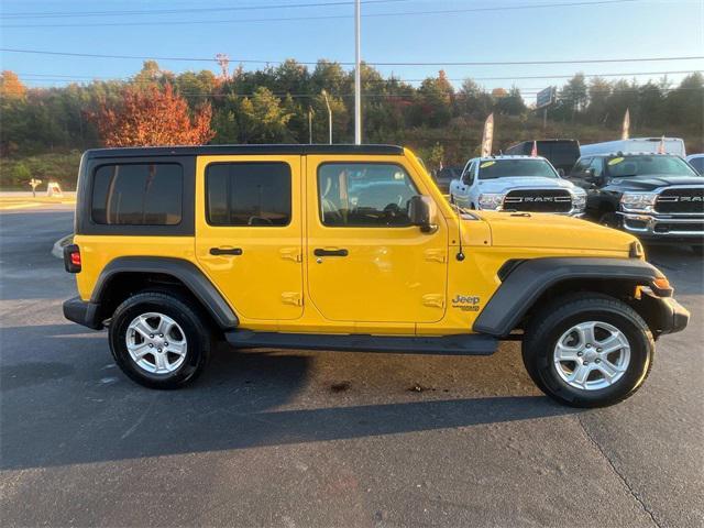 used 2020 Jeep Wrangler Unlimited car, priced at $30,514