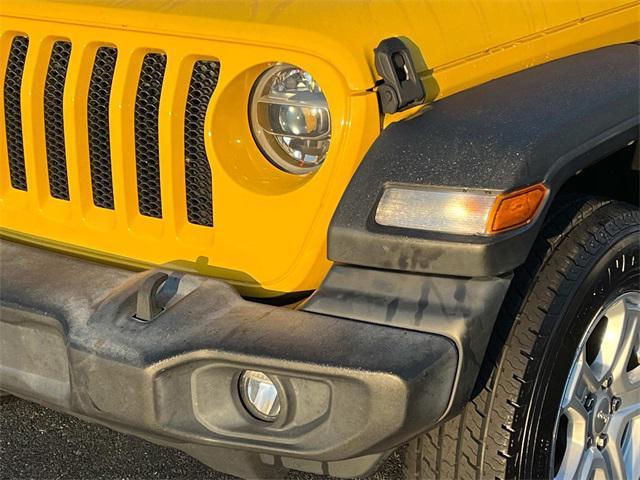 used 2020 Jeep Wrangler Unlimited car, priced at $30,514