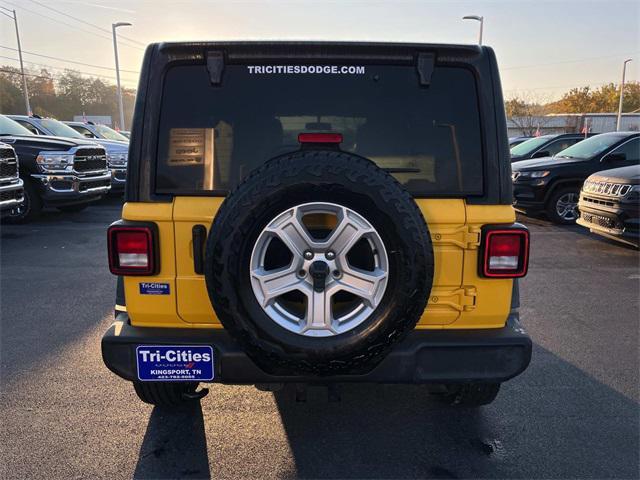 used 2020 Jeep Wrangler Unlimited car, priced at $30,514