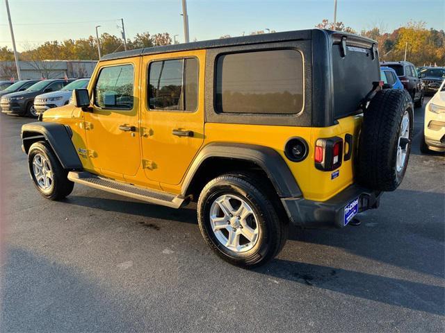 used 2020 Jeep Wrangler Unlimited car, priced at $30,514