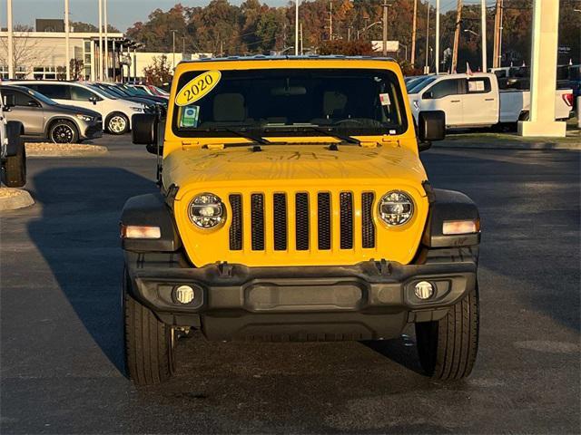 used 2020 Jeep Wrangler Unlimited car, priced at $30,514