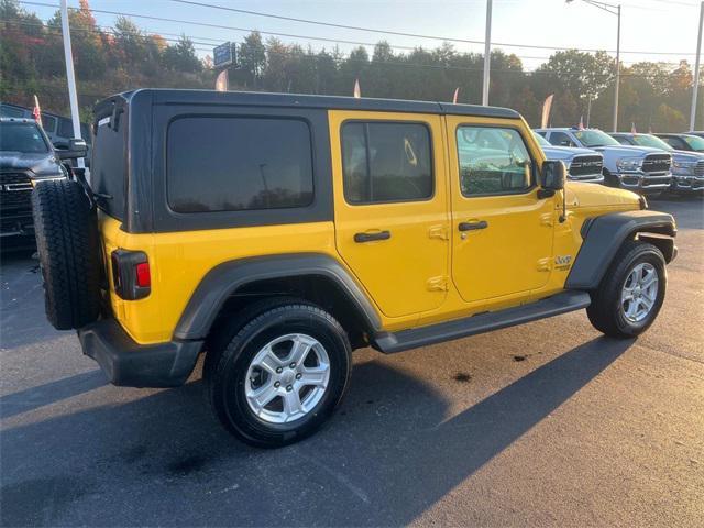 used 2020 Jeep Wrangler Unlimited car, priced at $30,514