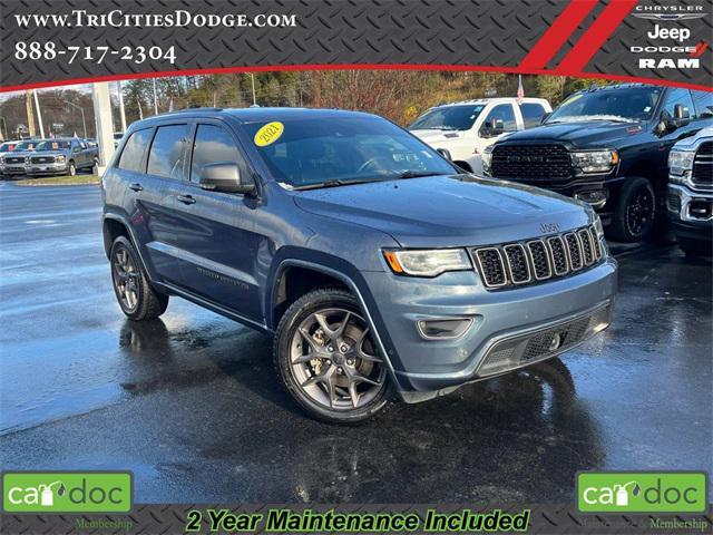 used 2021 Jeep Grand Cherokee car, priced at $28,019