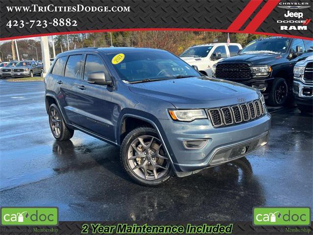 used 2021 Jeep Grand Cherokee car, priced at $25,433