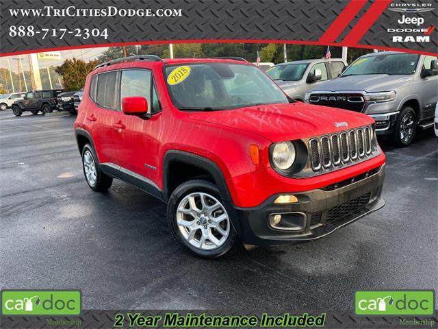 used 2018 Jeep Renegade car, priced at $14,592