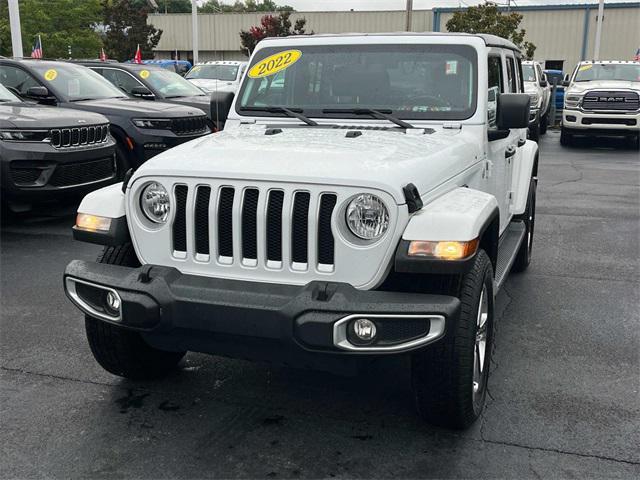 used 2022 Jeep Wrangler Unlimited car, priced at $35,901