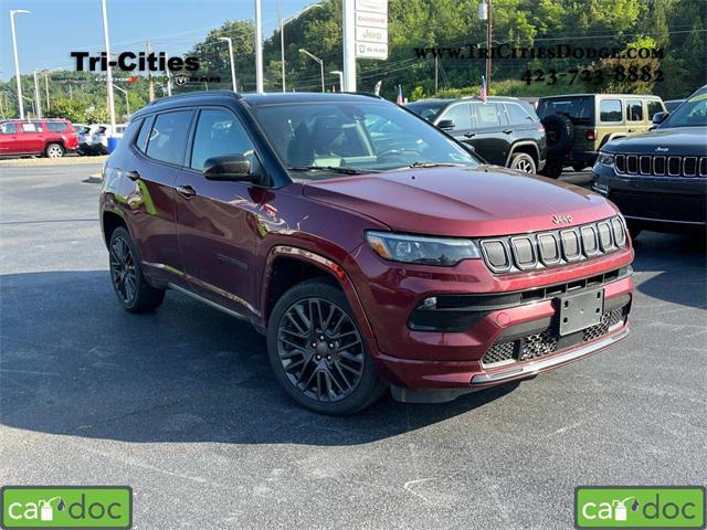 used 2022 Jeep Compass car, priced at $23,691