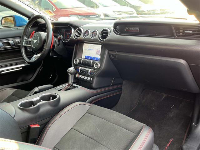 used 2022 Ford Mustang car, priced at $36,599