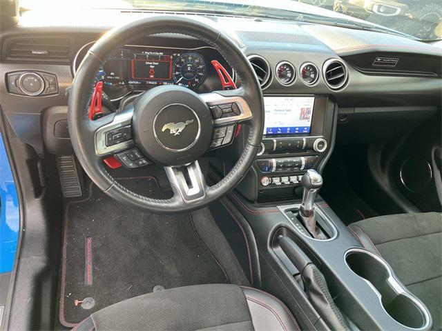 used 2022 Ford Mustang car, priced at $36,599