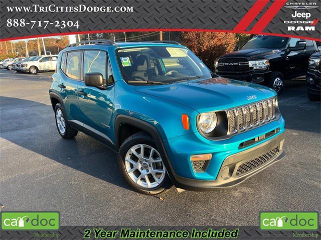 used 2020 Jeep Renegade car, priced at $17,023