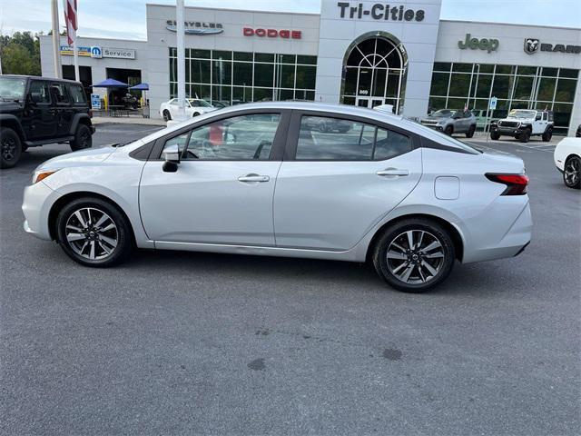 used 2021 Nissan Versa car, priced at $16,678