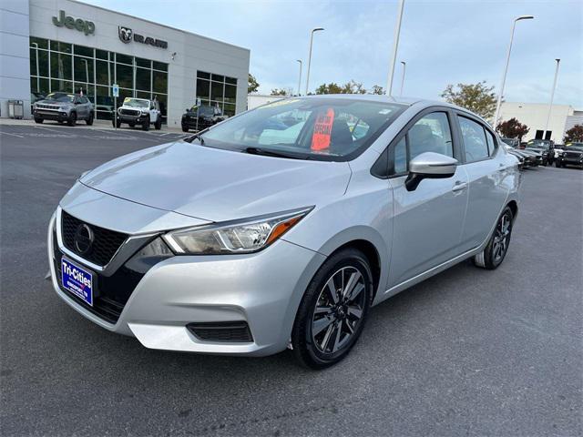 used 2021 Nissan Versa car, priced at $16,678