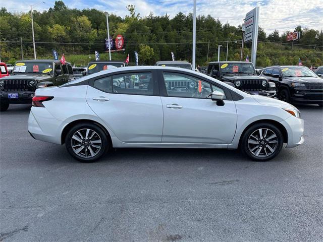 used 2021 Nissan Versa car, priced at $16,678