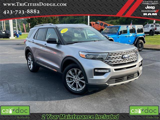 used 2024 Ford Explorer car, priced at $38,734