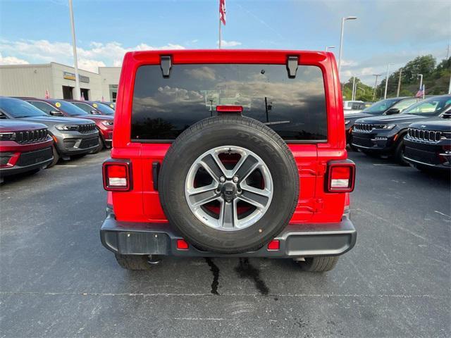 used 2021 Jeep Wrangler Unlimited car, priced at $31,570