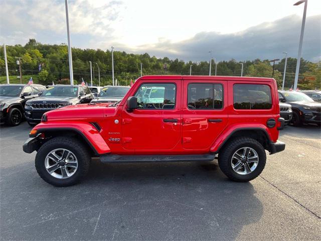 used 2021 Jeep Wrangler Unlimited car, priced at $31,570