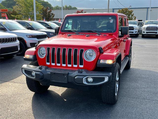 used 2021 Jeep Wrangler Unlimited car, priced at $31,570