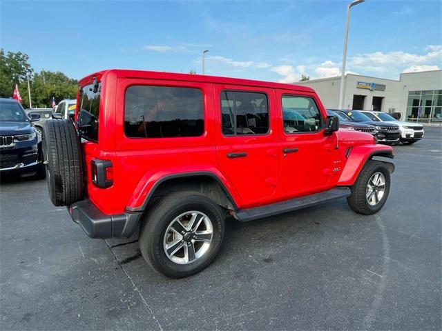 used 2021 Jeep Wrangler Unlimited car, priced at $31,570