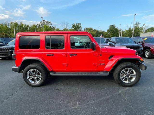 used 2021 Jeep Wrangler Unlimited car, priced at $31,570