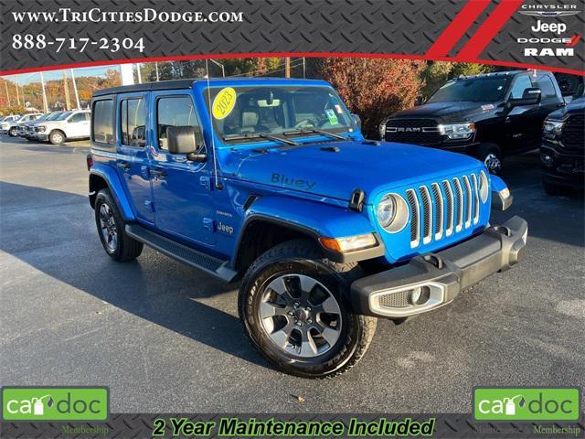 used 2023 Jeep Wrangler car, priced at $42,110