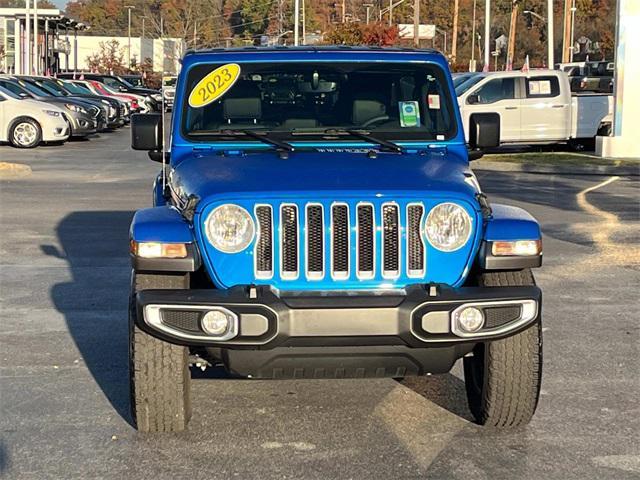 used 2023 Jeep Wrangler car, priced at $42,110