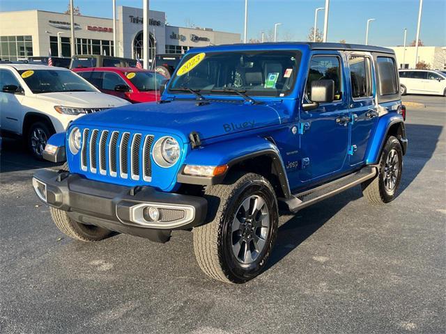 used 2023 Jeep Wrangler car, priced at $42,110