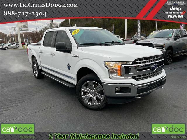 used 2018 Ford F-150 car, priced at $27,377