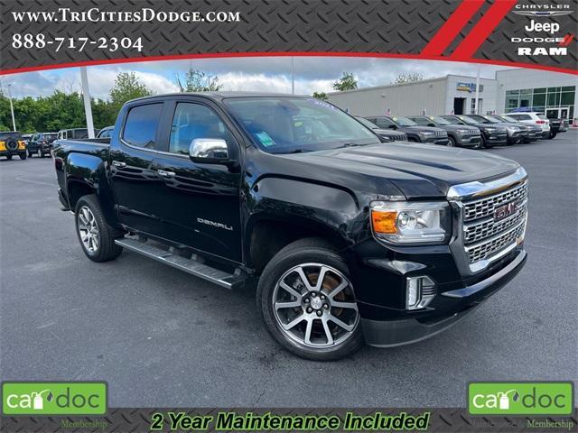used 2021 GMC Canyon car, priced at $35,677