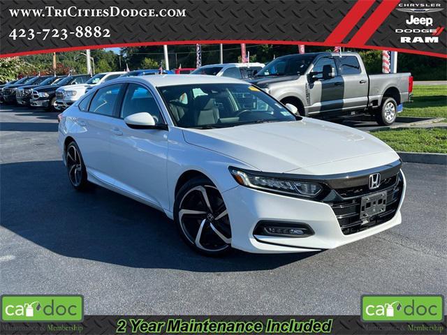 used 2019 Honda Accord car, priced at $21,678