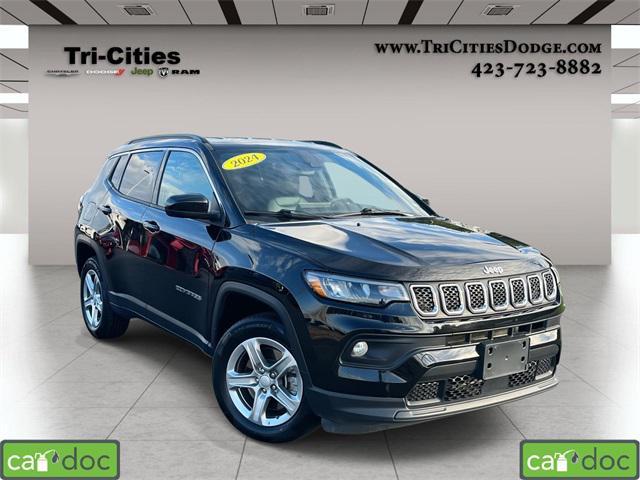used 2024 Jeep Compass car, priced at $23,744
