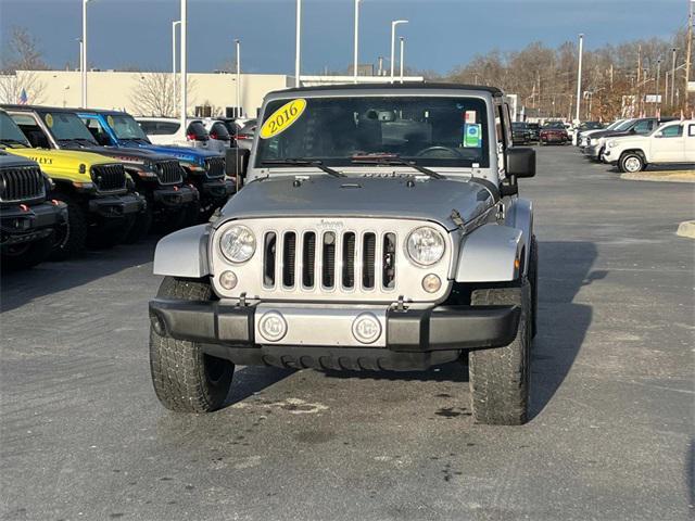 used 2016 Jeep Wrangler car, priced at $20,021