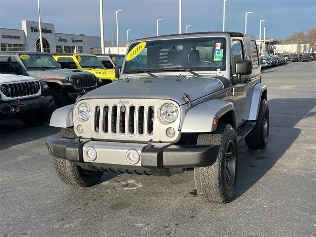 used 2016 Jeep Wrangler car, priced at $20,021