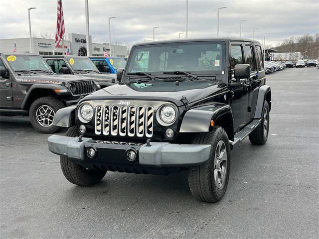 used 2017 Jeep Wrangler Unlimited car, priced at $22,037