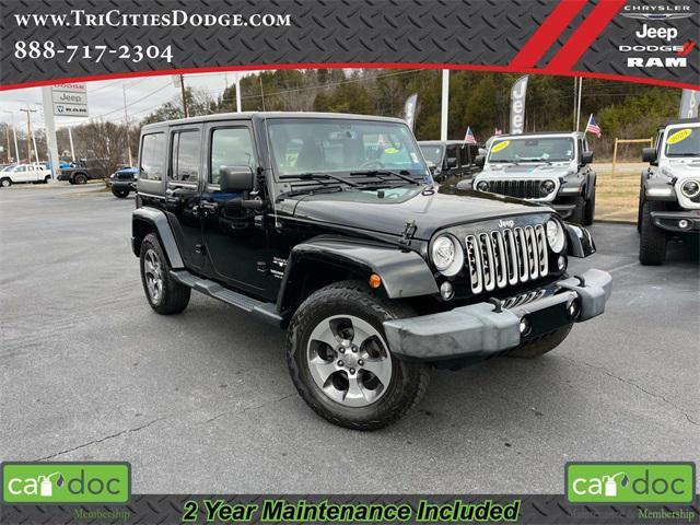 used 2017 Jeep Wrangler Unlimited car, priced at $22,037