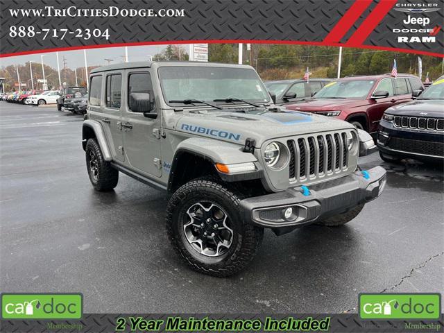 used 2021 Jeep Wrangler Unlimited car, priced at $34,640