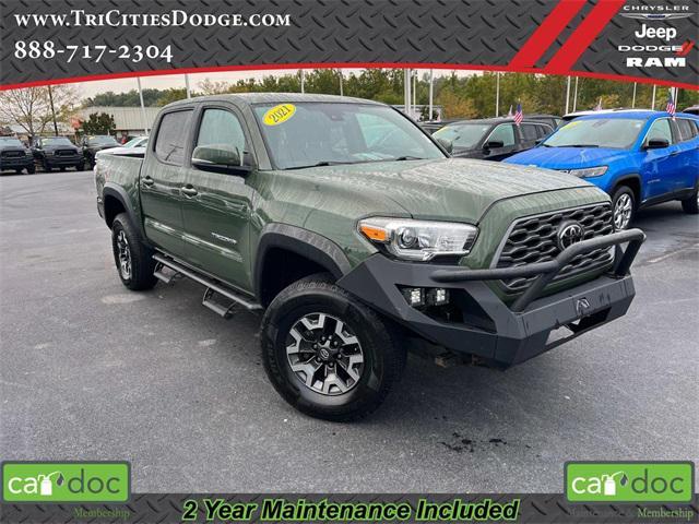 used 2021 Toyota Tacoma car, priced at $40,182