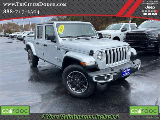 used 2023 Jeep Gladiator car, priced at $34,868