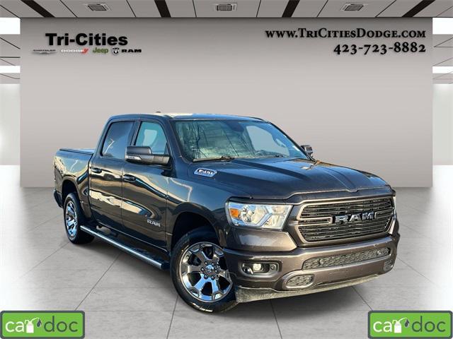 used 2021 Ram 1500 car, priced at $34,434
