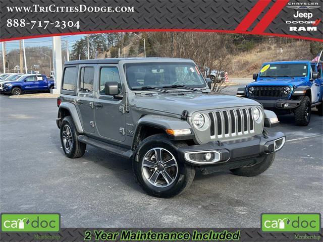 used 2023 Jeep Wrangler car, priced at $33,759