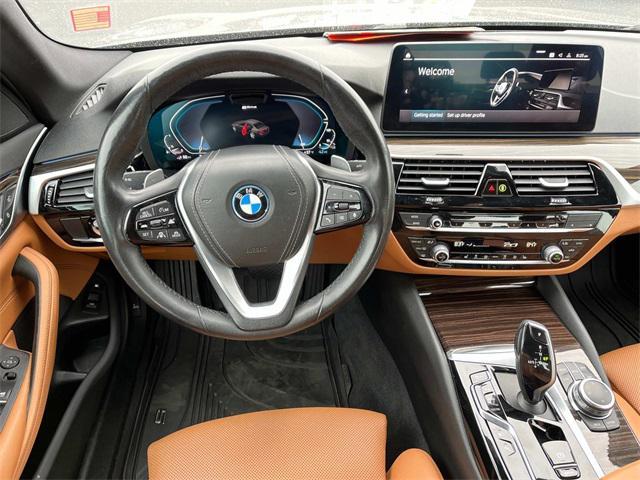 used 2022 BMW 530e car, priced at $31,544