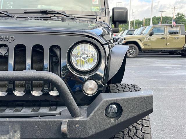 used 2018 Jeep Wrangler JK Unlimited car, priced at $22,457