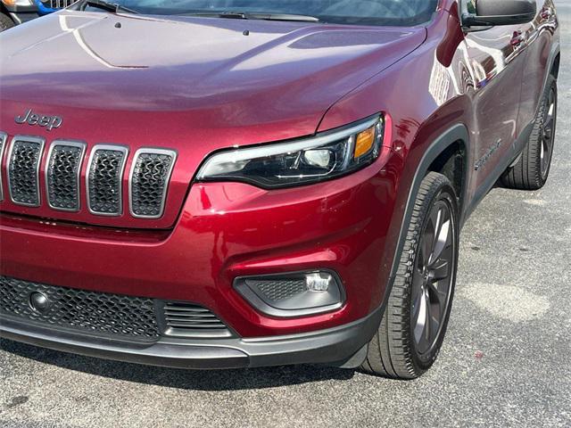 used 2021 Jeep Cherokee car, priced at $22,657