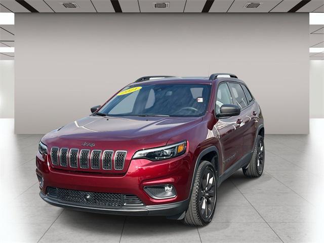 used 2021 Jeep Cherokee car, priced at $22,657