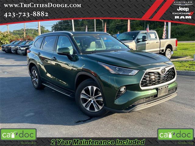 used 2023 Toyota Highlander car, priced at $37,885