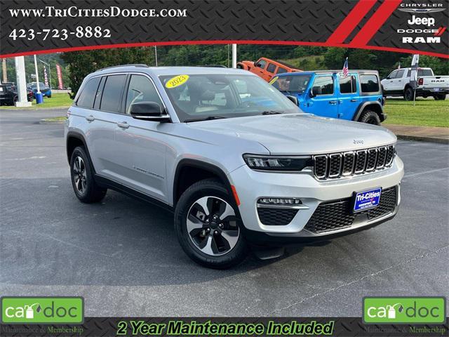 used 2023 Jeep Grand Cherokee 4xe car, priced at $29,568